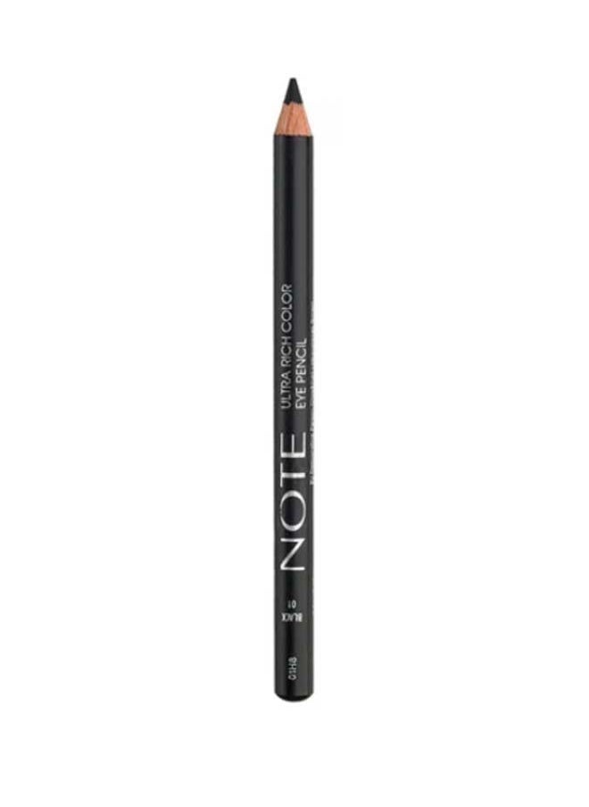 Note - Note Ultra Rich Color Eye Pencil 01- Black - Image 1