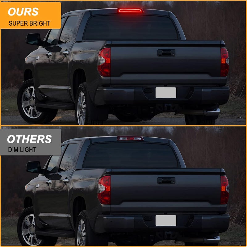 R&F Auto F1 Style Strobe LED Smoked Lens Third Brake Light for Tundra 2007-2021 - Image 3