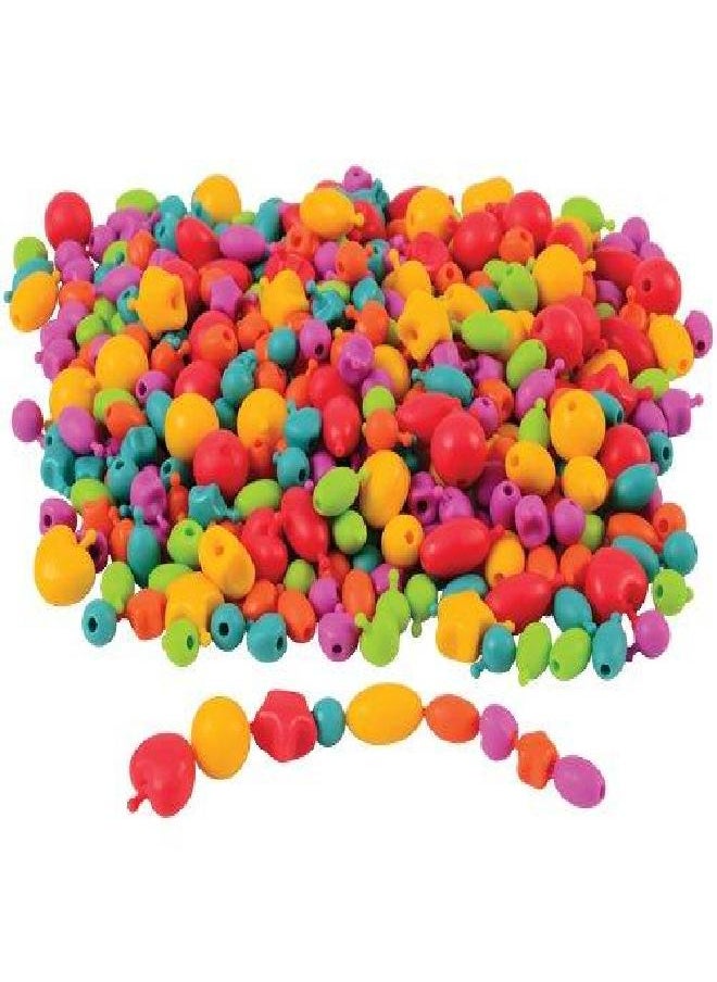 Constructive Playthings Constructive Playthings 464 pc. Pop Bead Set for Patterning, Color Recognition or Jewelry for Ages 3 Years and Up  - Image 3