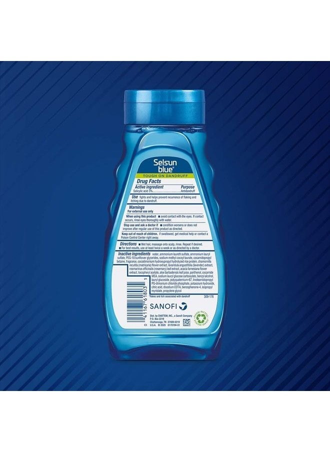 Selsun blue Shampoo Naturals Dandruff Itchy Dry Scalp 11 Ounce (325ml) (2 Pack)  - Image 3