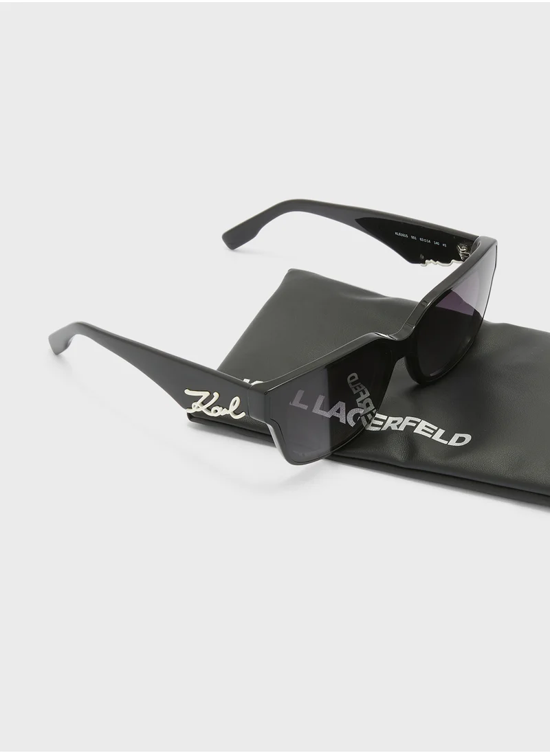 Karl Lagerfeld Modified Rectangle Sunglasses