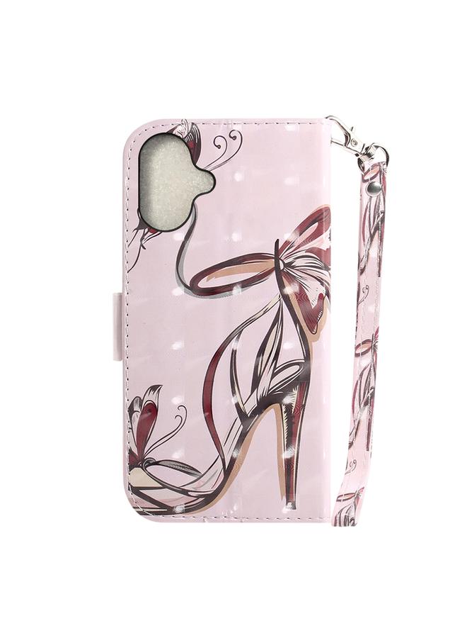 S-TOP Case For iPhone 16 Plus 3D Colored Horizontal Flip Leather Phone Case - Image 3