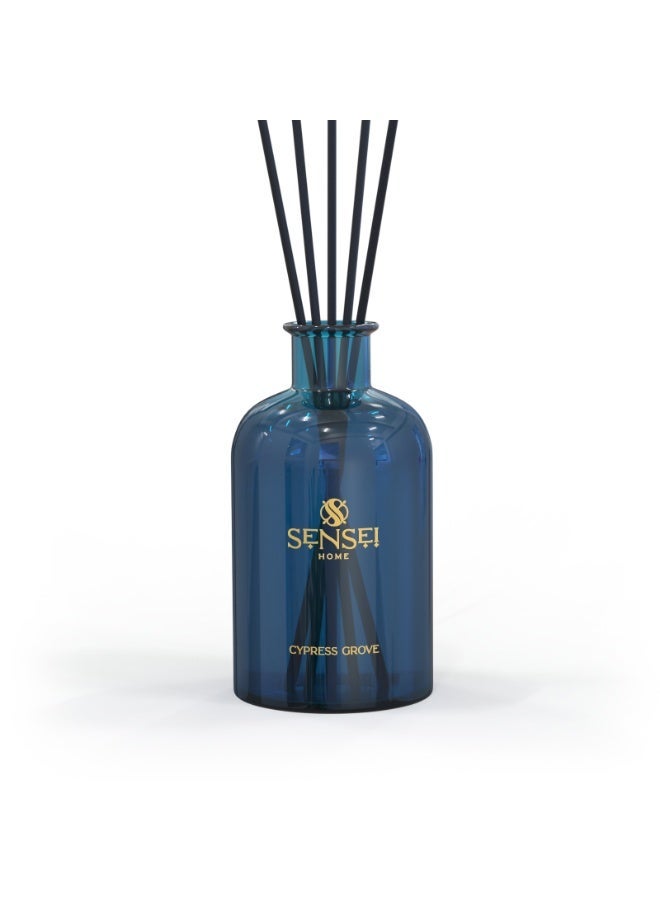 SENSEI Reed Diffuser for Bedrooms, Living Spaces, Hotels and Offices | 1000ml Long Lasting Fragrance | Woody Aromatic Scent - Image 1