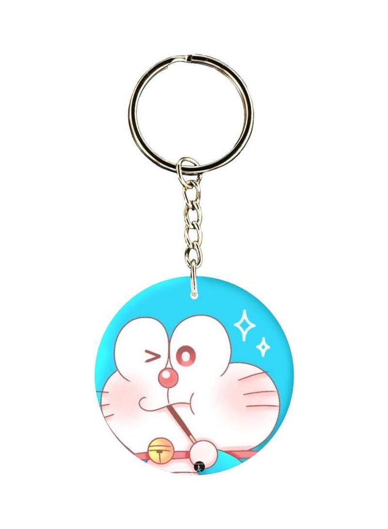 RKN Single Sided Doraemon Printed Keychain