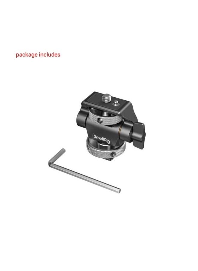 SMALLRIG SmallRig Swivel and Tilt Adjustable Monitor Mount with Cold Shoe Mount 2905B  - Image 5