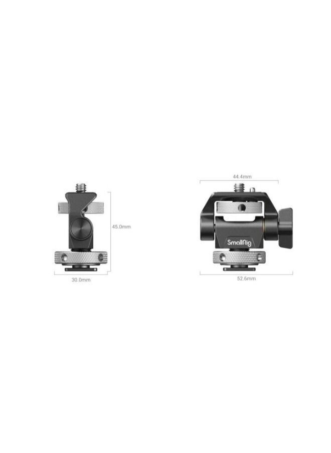SMALLRIG SmallRig Swivel and Tilt Adjustable Monitor Mount with Cold Shoe Mount 2905B  - Image 2