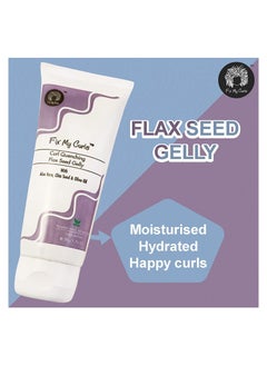 Fix My Curls Fix My Curls Curl Quenching Moisture Styling Bundle For Curly And Wavy Hair 50gm Each Pack of 2  - Image 4