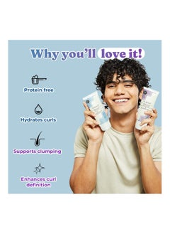 Fix My Curls Fix My Curls Curl Quenching Moisture Styling Bundle For Curly And Wavy Hair 50gm Each Pack of 2  - Image 3