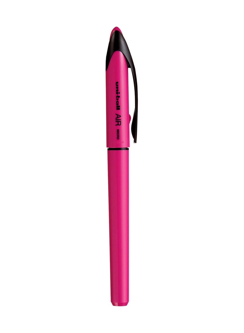 Uniball uni-ball Air UBA188ELM Roller Ball Pen (Pink Body, Blue Ink, Pack of 3) - Image 3