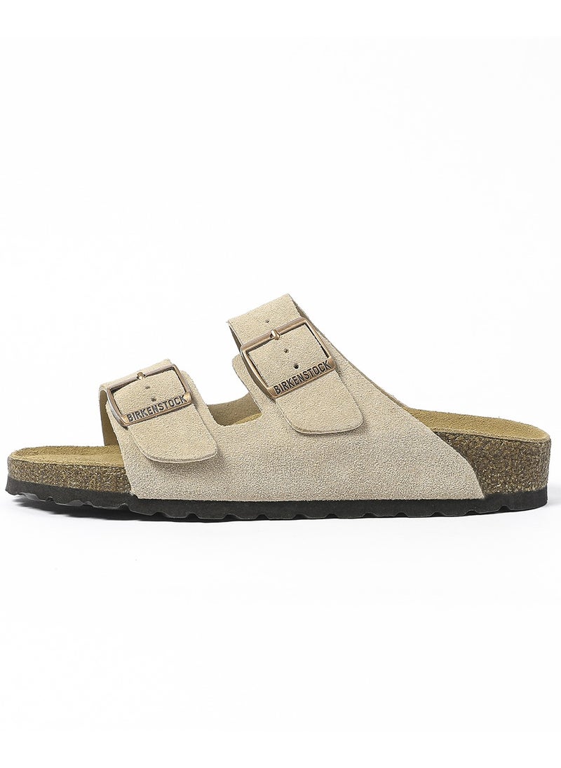 Arizona Soft Footbed-Sand colour suede