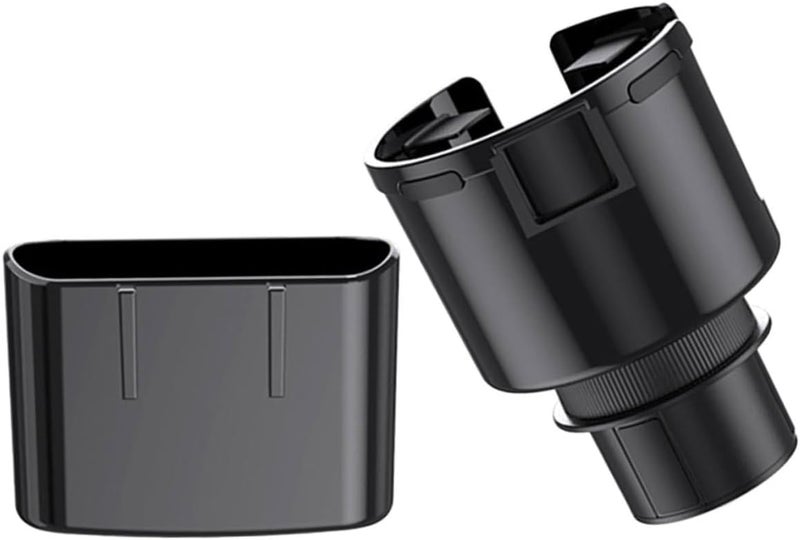 Car Water Cup Holder Beverage Cup Organizer Plastic Car Bottle Holder with Fixed Mount for Vehicle Interior Storage - Image 1