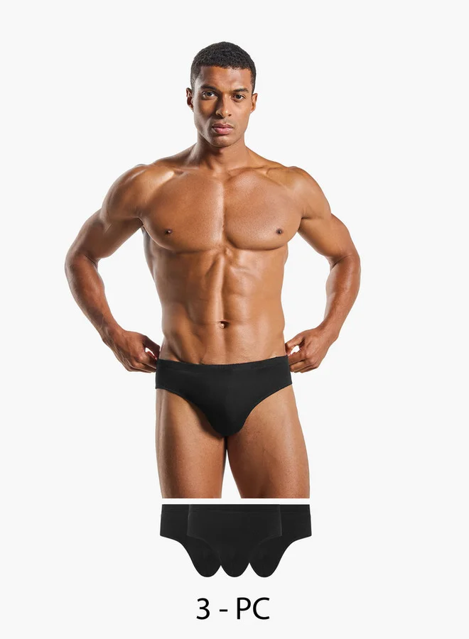Splash FAV Set of 3 - Assorted Briefs with Elasticised Waistband