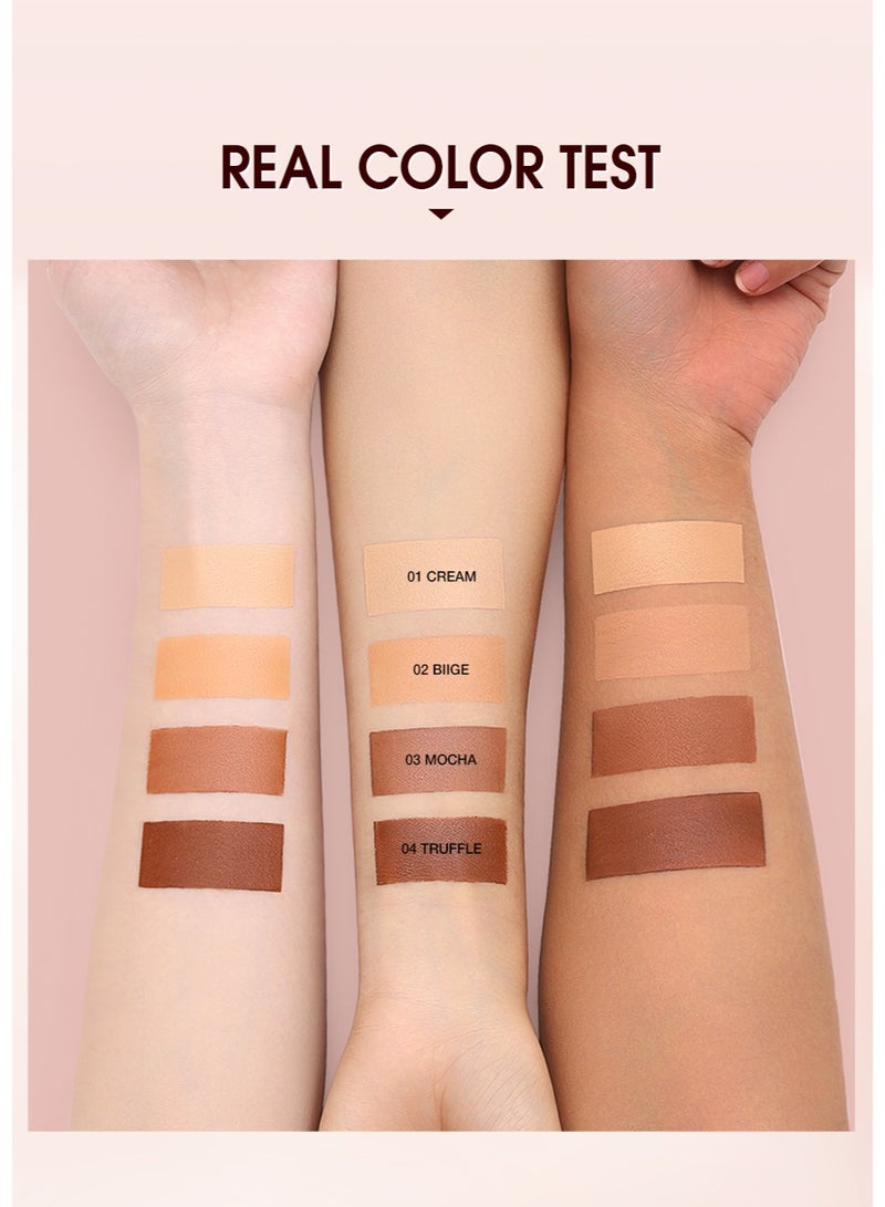 أو.تو.أو كونتور نحت عالي الدقة بملمس كريمي – دمج ناعم، قوام موس وثبات طويل لنحت طبيعي للمكياج اليومي - Image 4