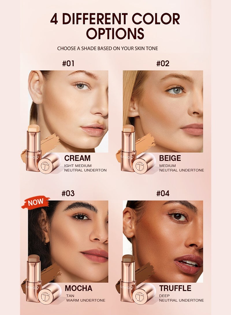 أو.تو.أو كونتور نحت عالي الدقة بملمس كريمي – دمج ناعم، قوام موس وثبات طويل لنحت طبيعي للمكياج اليومي - Image 3