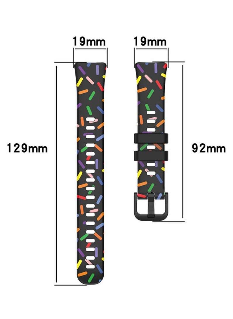 HW - 4Pcs Silicone Watchband For Huawei Band 8 Huawei Band 9 Strap SmartWatch WristbandBracelet Wriststrap Sport Replacement - Image 1