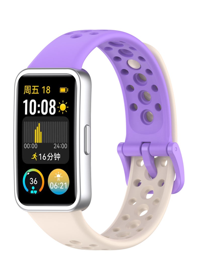 HW - 4Pcs Silicone Watchband For Huawei Band 8 Huawei Band 9 Strap SmartWatch WristbandBracelet Wriststrap Sport Replacement - Image 1