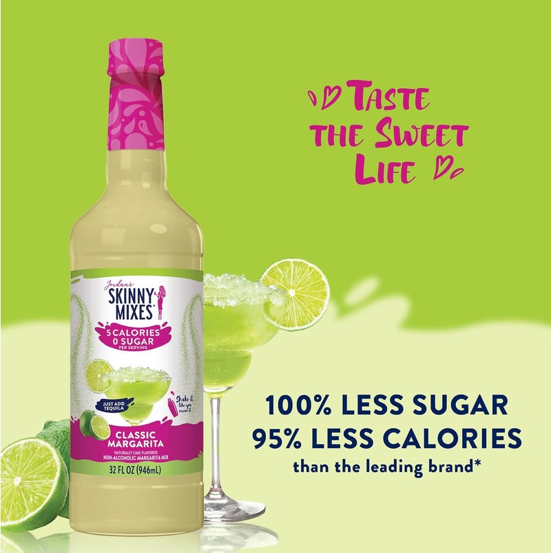 Jordan's Skinny Mixes Sugar Free Margarita Mix - Image 3