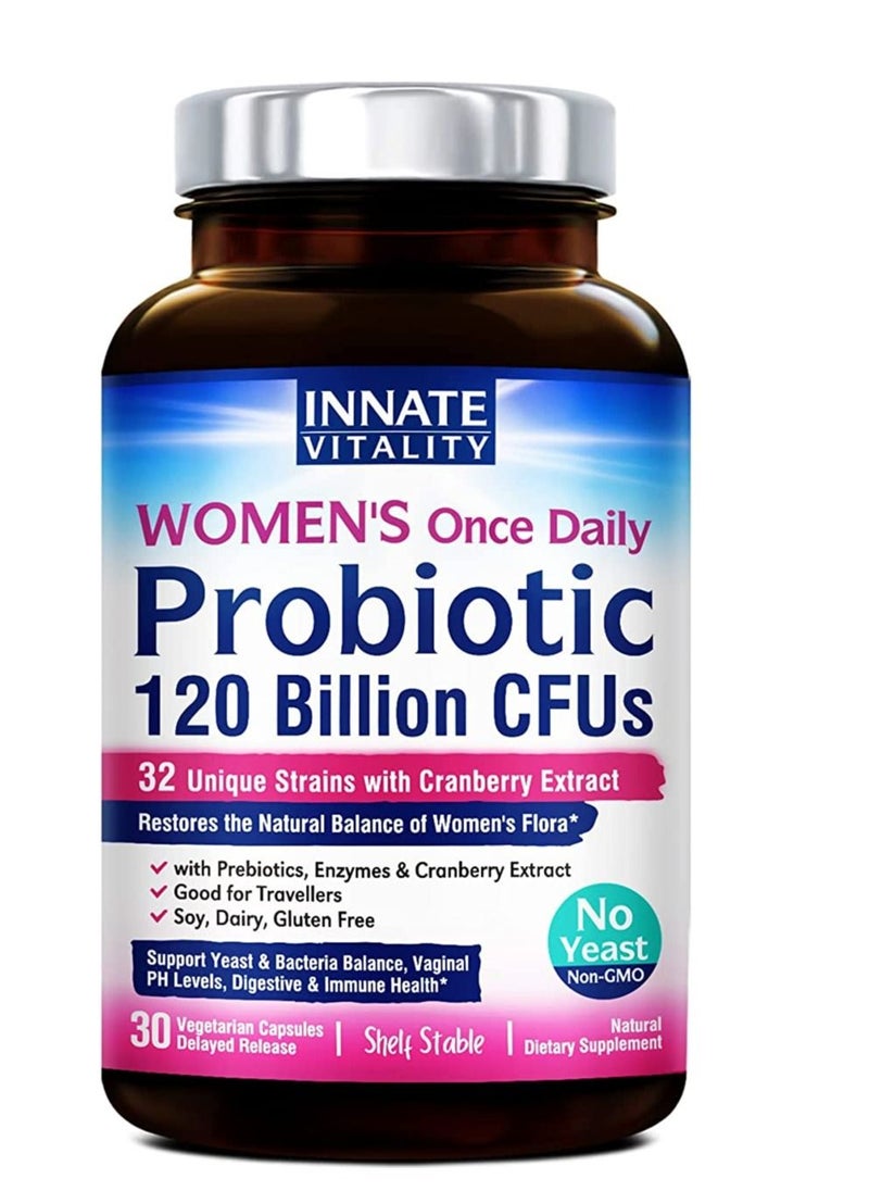 Innate Vitality Dietary supplement for immune health in the body 120 Billion - 30 Capsules  - Image 1