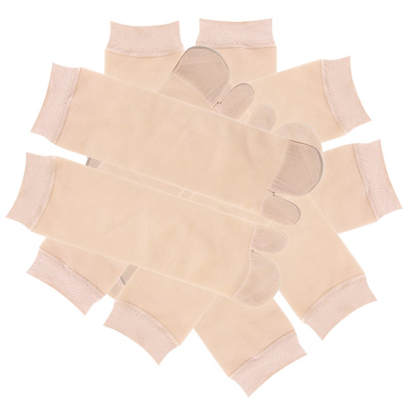 10 Pairs Breathable Two-toes Socks Breathable Kimono Clog Socks for Daily Wear - Image 5