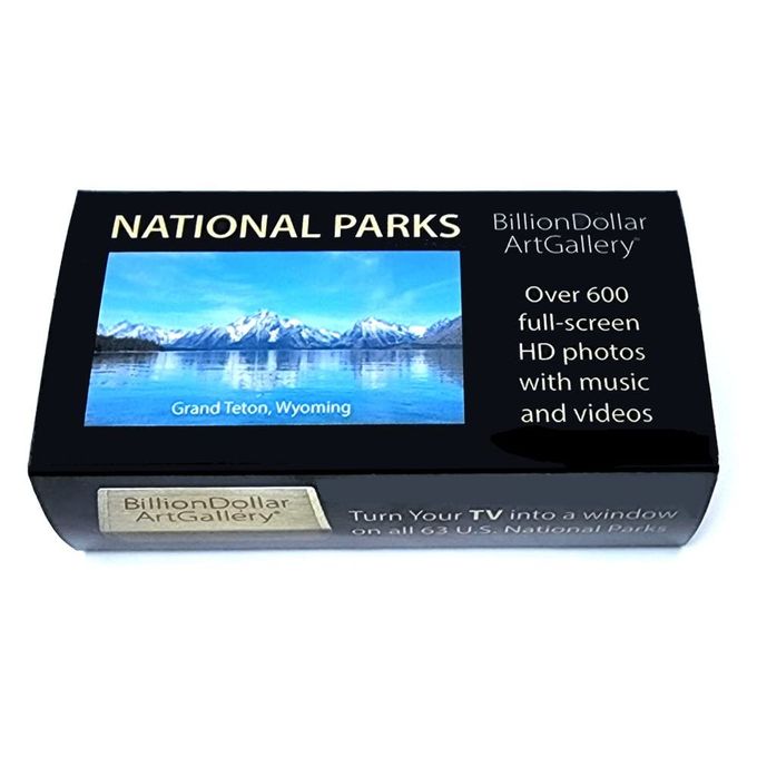 NATIONAL PARKS TRANSFORM YOUR TV INTO WALL ART WITH ALL 63 US NATIONAL PARKS OVER 600 HIGHDEF PHOTOS UNIQUE GIFT NATURE LOVERS WALL ART ART TV