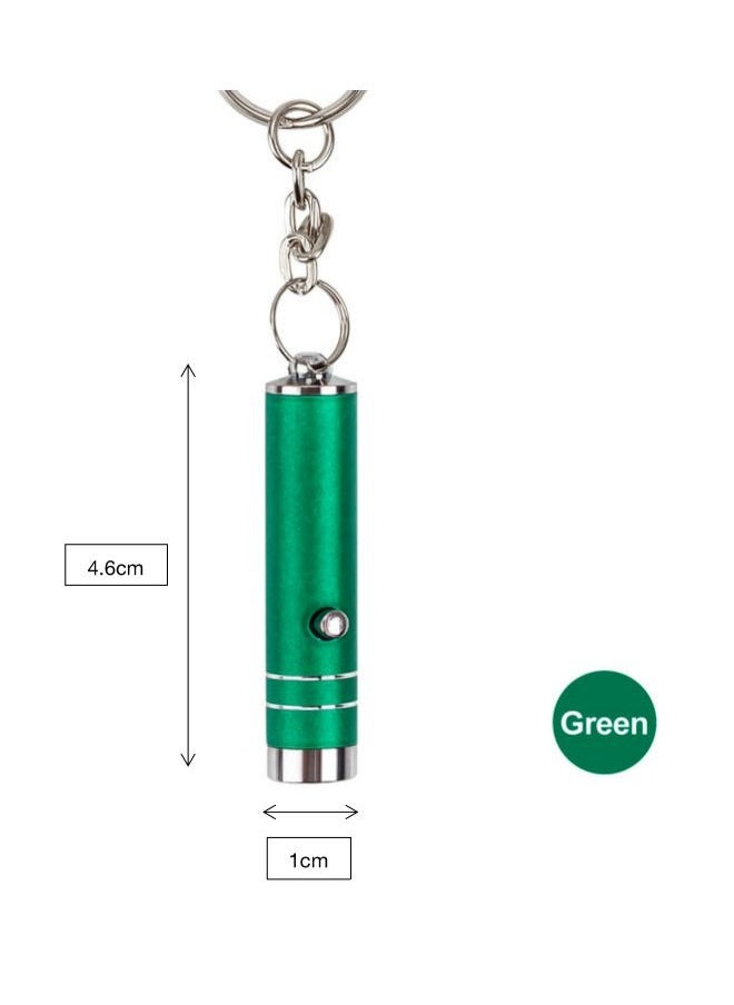 Generic Mini Aluminum UV Torch LED Light Torch Keychain Pocket Light Lamp with Batteries for Mark Checker  - Image 2