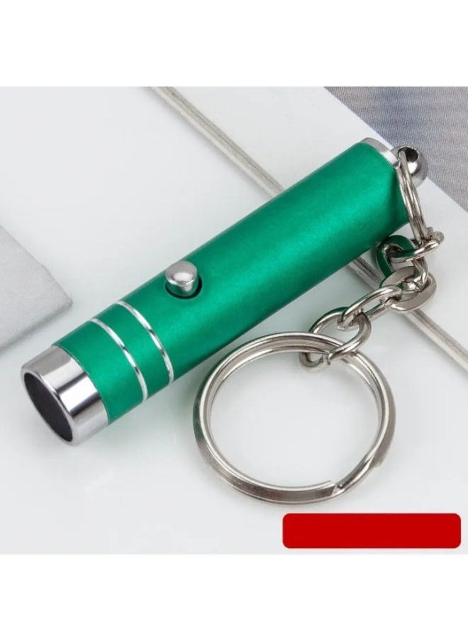 Generic Mini Aluminum UV Torch LED Light Torch Keychain Pocket Light Lamp with Batteries for Mark Checker  - Image 1