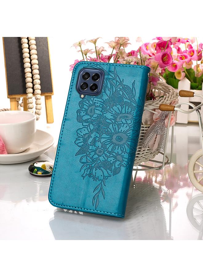 اس-توب جراب لهاتف Samsung Galaxy M53 5G، جراب جلدي منقوش عليه فراشة - Image 5