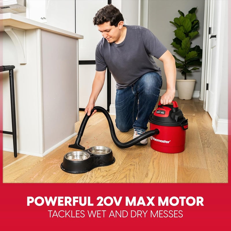 Vacmaster 2.5-Gallon 20V Cordless Wet/Dry Vac - DVOM202P 1101 - Image 4