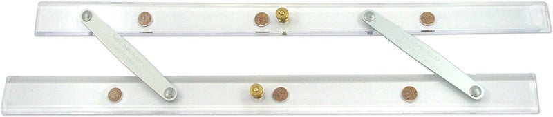 Westcott Folding Parallel Ruler 18 Clear 150018