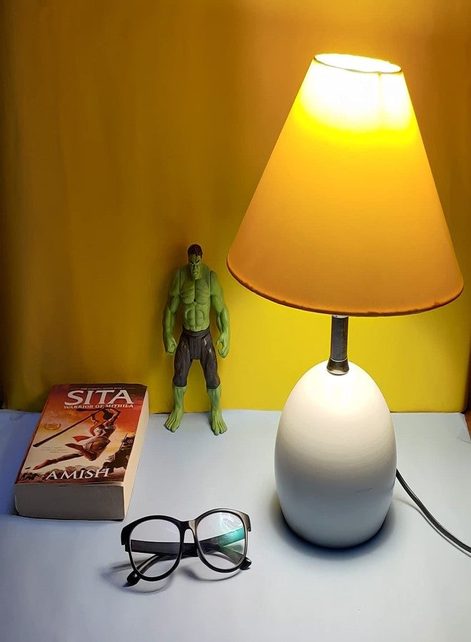 RSP Quality bit Metal Conical Shade Table Lamp (Yellow) - Image 2