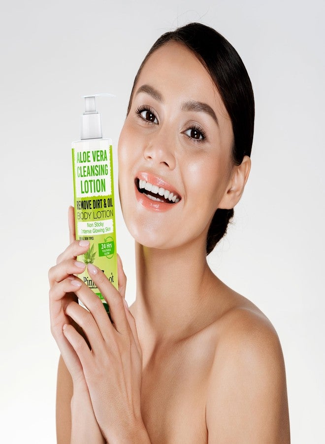 Pink Root Aloevera Cleansing Milk,Helps in Smooth Soft & Clean Skin for Healthy & Brightening Skin Suitable for Daily Skin Care Routine Men & Women (200 ml) - Image 4