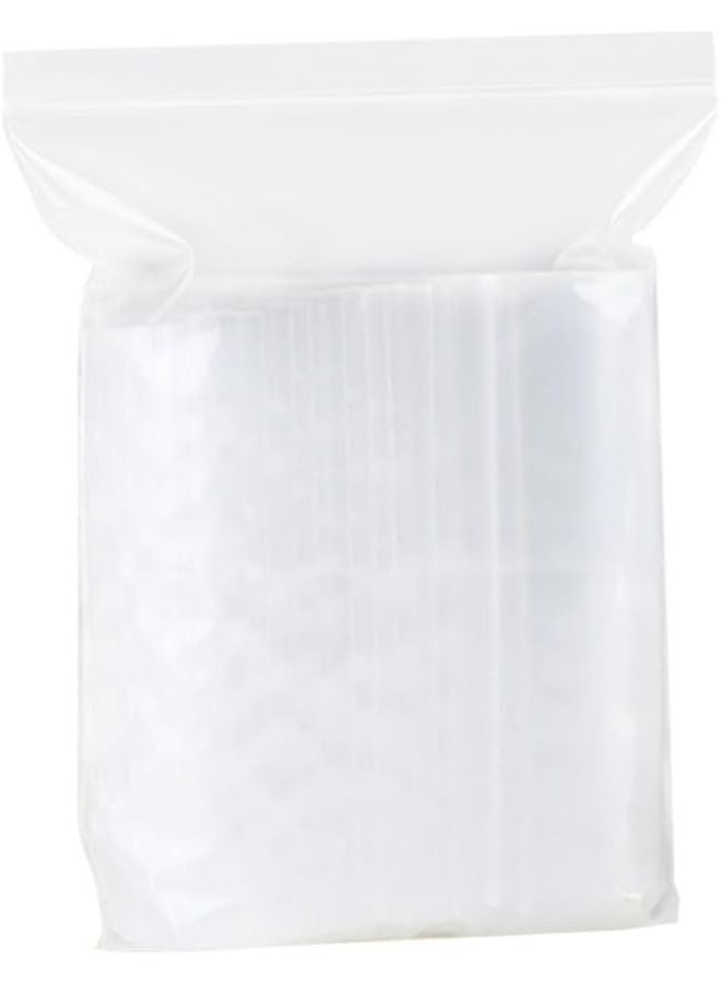 PartyKindom 300pcs Thickened Reusable Plastic Zipper Storage Bags Heavy Duty Resealable Lock For Organizing Beads Jewelry - Image 4