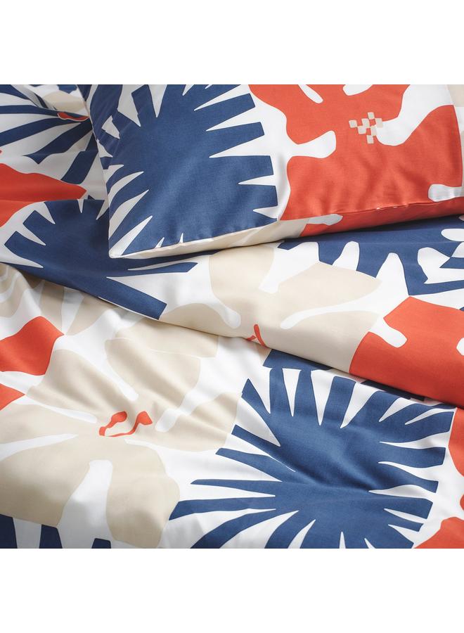 Zaboon Duvet Cover And 2 Pillowcases, Multicolour, 240X220/50X80 Cm - Image 3