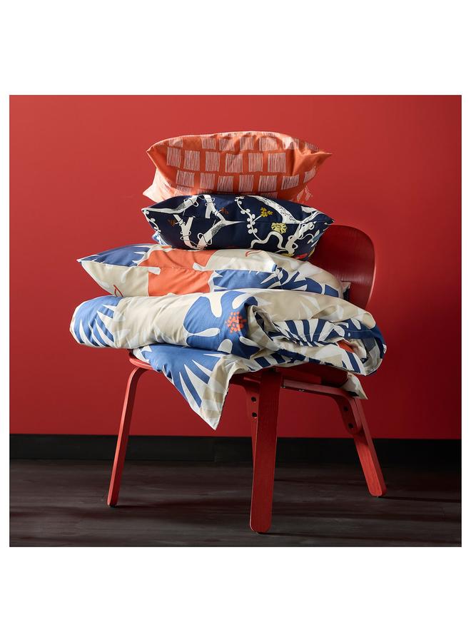 Zaboon Duvet Cover And 2 Pillowcases, Multicolour, 240X220/50X80 Cm - Image 5