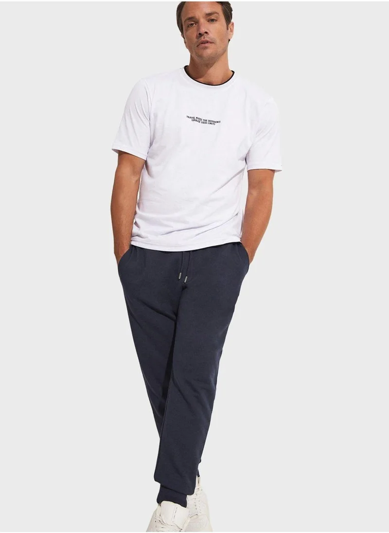 جون Essential Drawstring Sweatpants