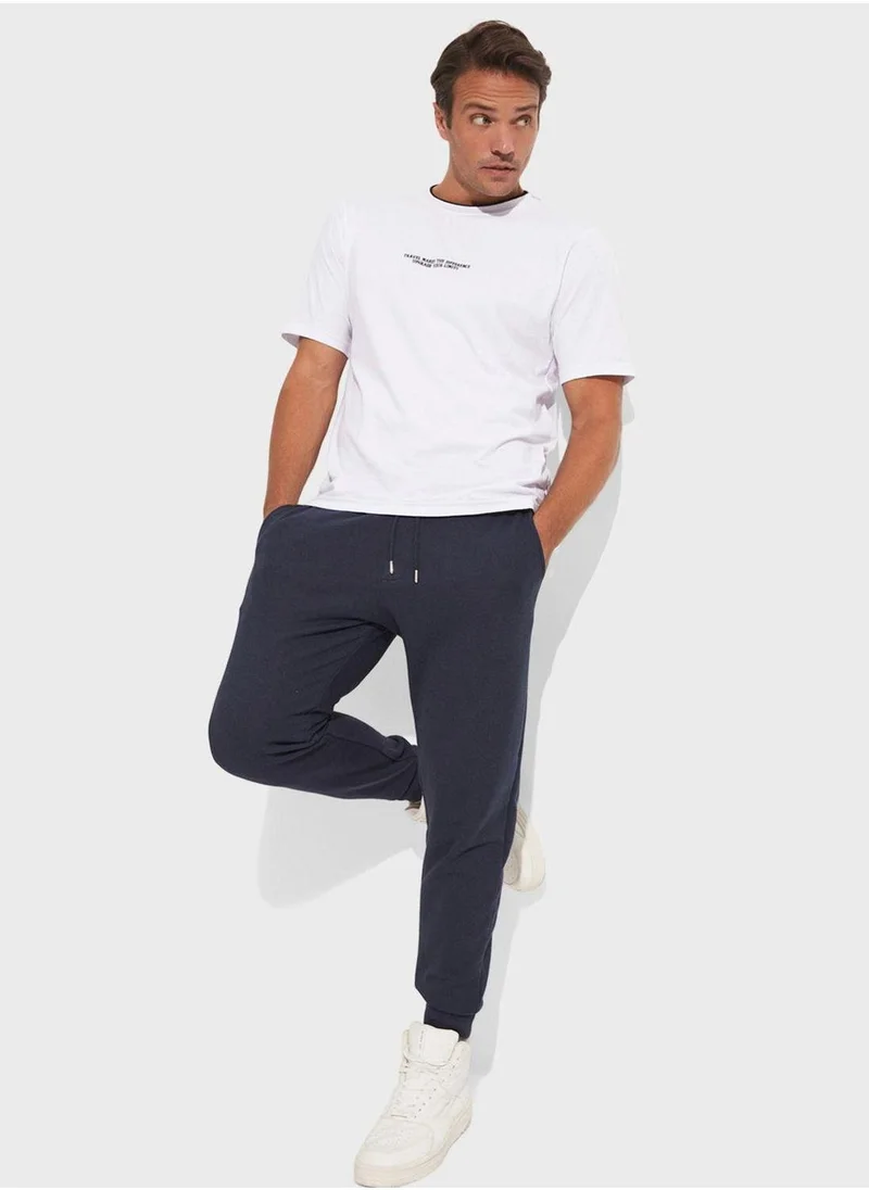جون Essential Drawstring Sweatpants