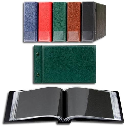 Prophila Collection Prophila Small Album for 100 Postcards and Letters up to 190 x 125 mm Green - Image 1