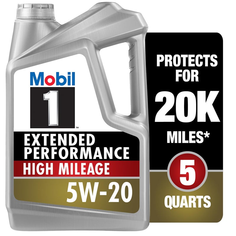 Mobil 1 Extended Performance High Mileage 5W20 5QT - Image 2