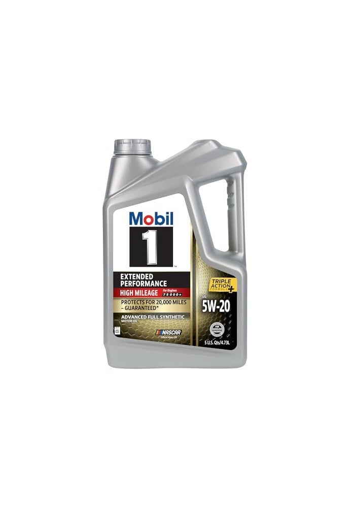 Mobil 1 Extended Performance High Mileage 5W20 5QT - Image 4