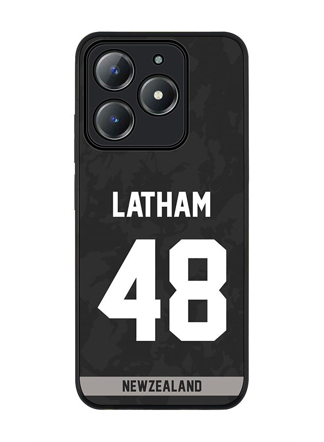 Stylizedd For Realme C63 / Realme C61 4G Case,Slim fit Camera Protection, Shockproof Thin Phone cover  - New Zealand Tom Latham, Jersey No 48 - Image 1