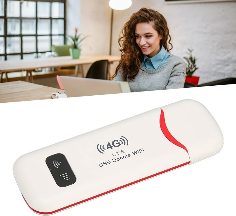 klarako 4G LTE USB Portable WiFi Router, Pocket Mobile Hotspot with USB Powered, WPA WPA2 WiFi Encryption, Travel Hotspot - Image 4