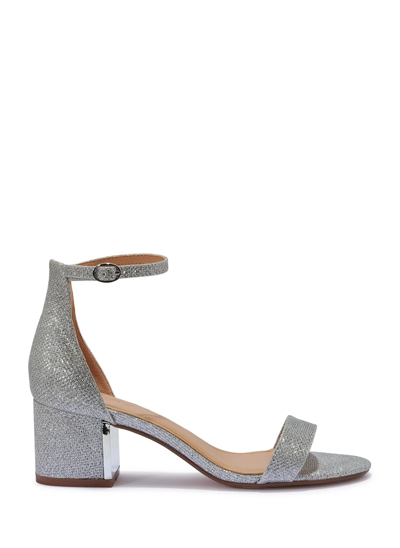 Truffle Block Heel Clip Open Sandal