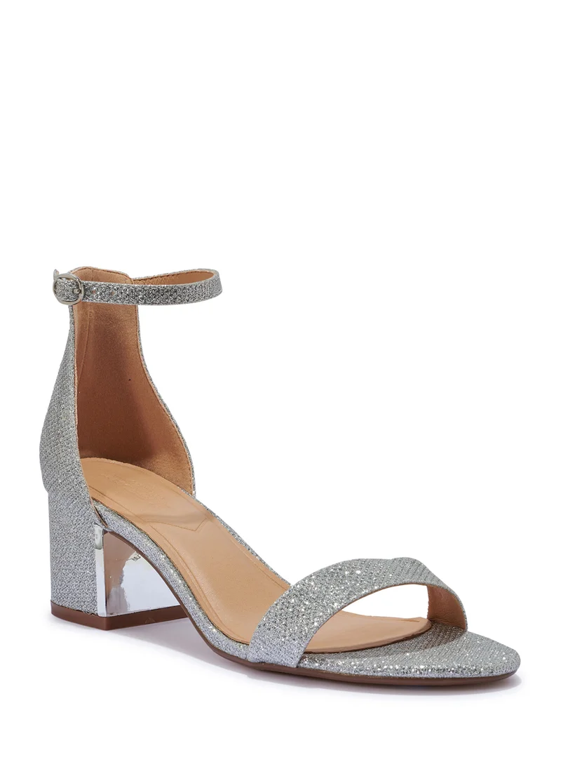 Truffle Block Heel Clip Open Sandal