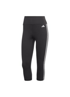 Adidas adidas workout essentials 3-stripes high waisted 3/4 women leggings  - Image 2
