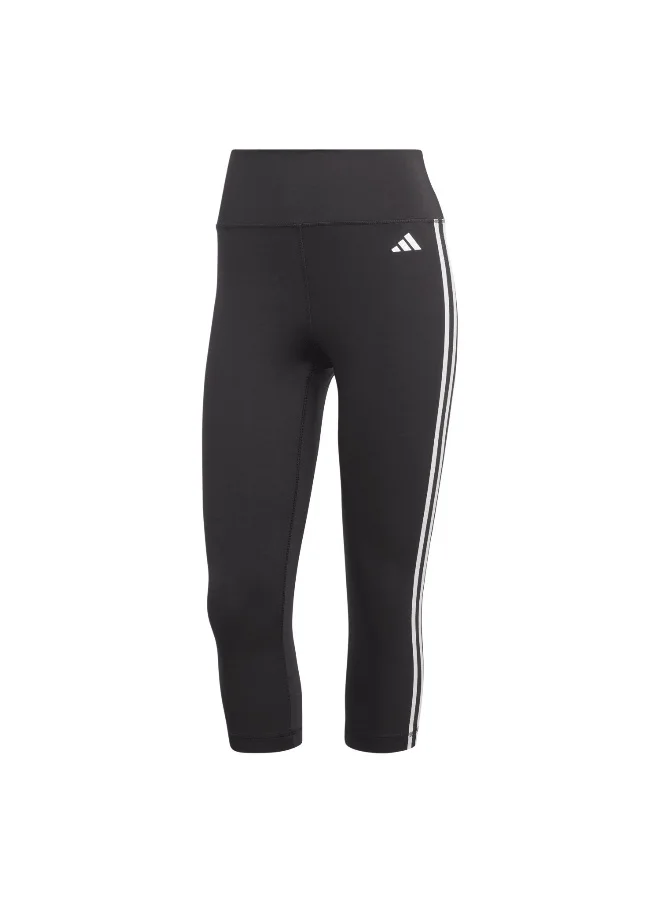 Adidas adidas workout essentials 3-stripes high waisted 3/4 women leggings