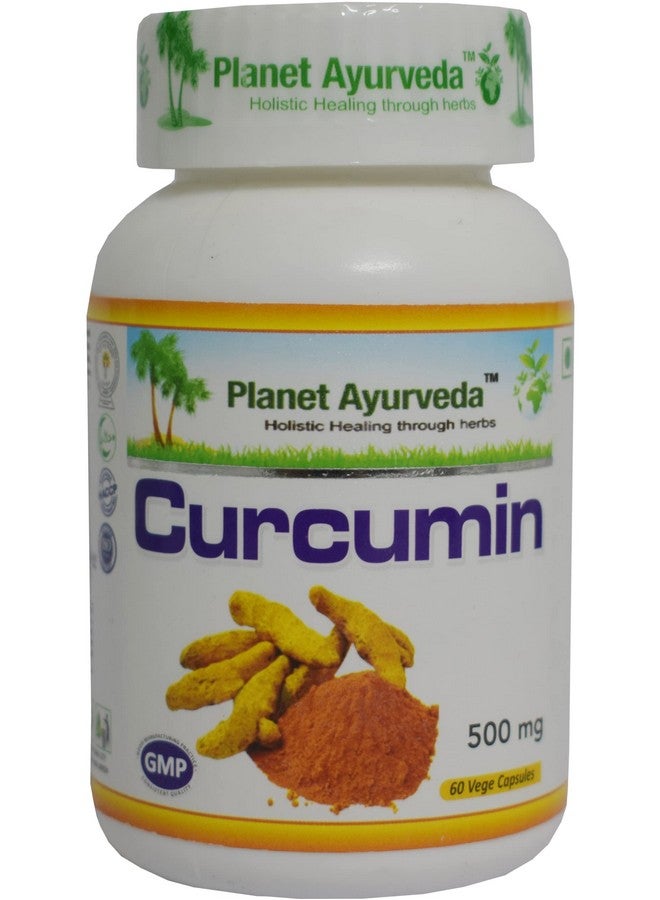 Planet Ayurveda Curcumin Capsules, 60 Capsules, Pack of 1 - Image 1