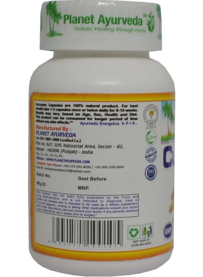 Planet Ayurveda Curcumin Capsules, 60 Capsules, Pack of 1 - Image 3