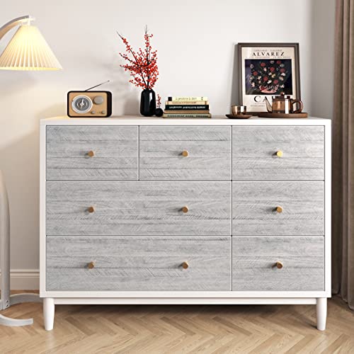 WESTICK Gray Wood Contact Paper for Walls Wallpaper Peel and Stick Countertops Kitchen Waterproof Wood Wallpaper for Living Room Bedroom Cabinets Self Adhesive Herringbone Wall Paper 15.8"x394" - Image 4