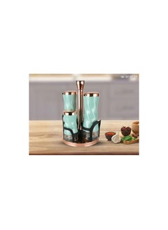 Spices set of 5 pieces, stainless steel, Oxford turquoise, SS-OX-188 - pzsku/Z298F3D1F779FB8010074Z/45/_/1713456805/603b3676-7709-4396-93cc-4865da7c8bb2