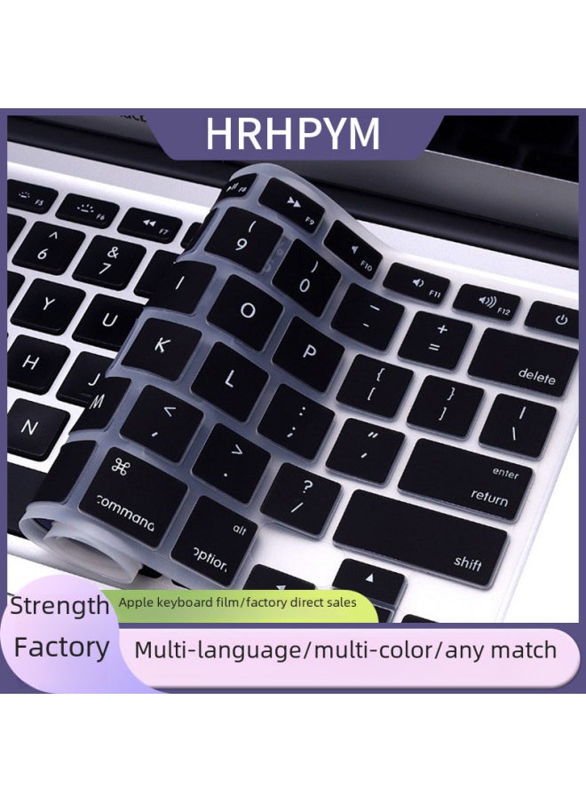 Generic - Macbook Pro M3pro Keyboard Protector Laptop Computer Protective Film Keyboard Sticker Cover-Color:Army Green-Dimensions:US Version 13air(A1932) - Image 1